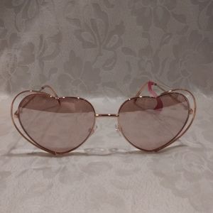 Betsey Johnson Open Heart Sunglasses
